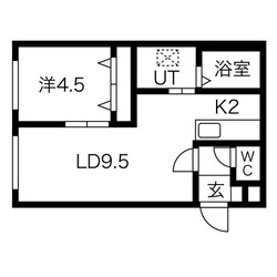 クレール風香Ⅰの物件間取画像